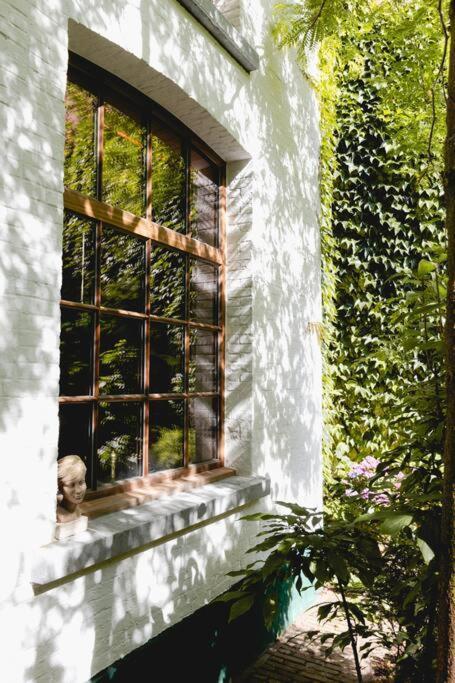 Villa Carriage House In Quiet Ecological Garden Amberes Exterior foto