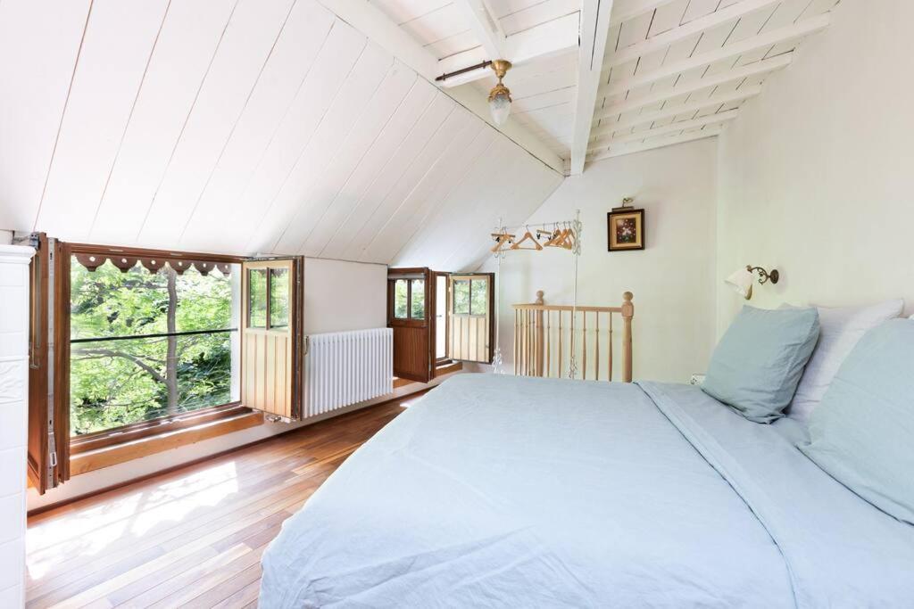 Villa Carriage House In Quiet Ecological Garden Amberes Exterior foto